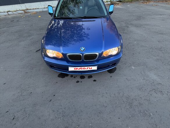 2000 BMW 3 серии 328i IV (E46), синий, 1000000 рублей - вид 3