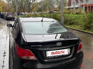 2016 Hyundai Solaris I Рестайлинг, чёрный, 570000 рублей, вид 5