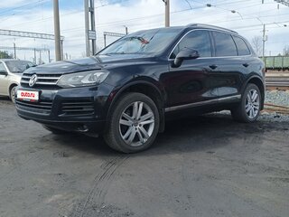 2012 Volkswagen Touareg II, чёрный, 1550000 рублей, вид 1