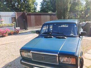 2004 Lada (ВАЗ) 2107, синий, 120000 рублей, вид 1