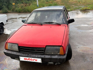 1995 Lada (ВАЗ) 2109, пурпурный, 35000 рублей, вид 1