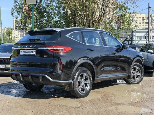 2024 Haval F7 I Рестайлинг, чёрный - вид 6