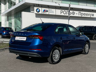 2021 Skoda Rapid II, синий, 1545000 рублей, вид 5