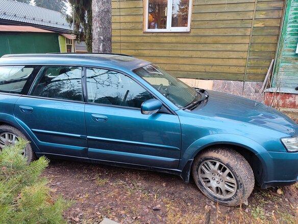 2004 Subaru Outback III, голубой, 485000 рублей - вид 2