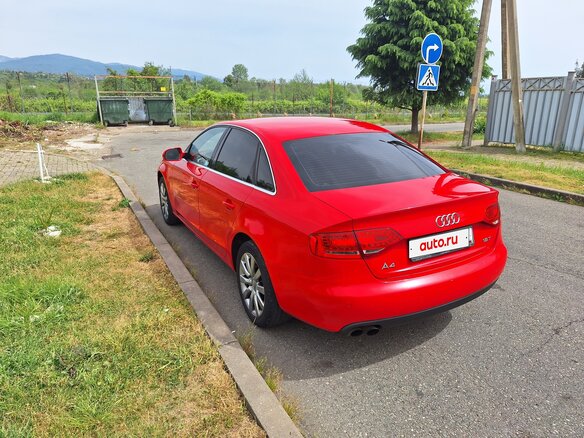 2010 Audi A4 IV (B8), красный, 990000 рублей - вид 6
