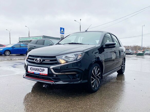 2026 Lada (ВАЗ) Granta Sport I Рестайлинг, чёрный, 1581000 рублей - вид 14