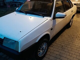 1997 Lada (ВАЗ) 21099, белый, 90000 рублей, вид 1