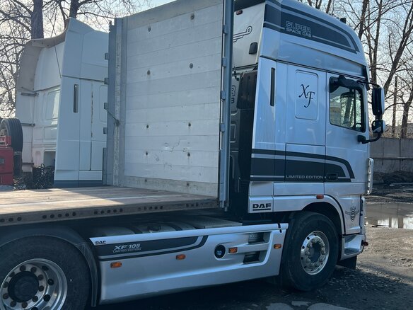 2008 DAF XF 105, серебристый, 5900000 рублей - вид 11