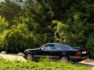 1997 Mercedes-Benz CLK-Класс 230 I (W208), синий, 585000 рублей, вид 3