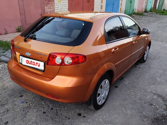 2007 Chevrolet Lacetti I, оранжевый, 380000 рублей - вид 9