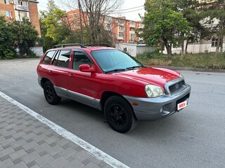 2003 Hyundai Santa Fe I, красный, 495000 рублей, вид 2