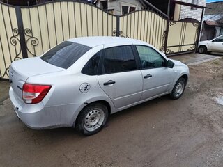 2017 Lada (ВАЗ) Granta I, серебристый, 500000 рублей, вид 3