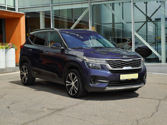 2020 Kia Seltos I, синий - вид 4