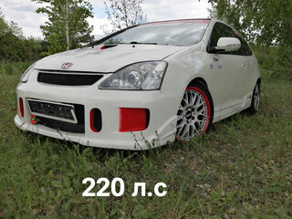 2002 Honda Civic Type S VII, белый, 810000 рублей, вид 1
