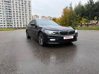2019 BMW 5 серии 520d xDrive VII (G30/G31/G38), чёрный, 2200000 рублей, вид 2