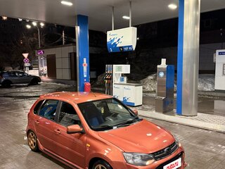 2013 Lada (ВАЗ) Kalina II, оранжевый, 400000 рублей, вид 5
