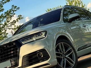 2017 Audi Q7 II (4M), белый, 3300000 рублей, вид 4
