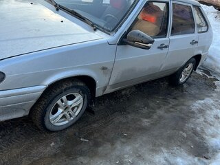 2008 Lada (ВАЗ) 2114, серебристый, 100000 рублей, вид 4