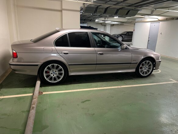 1998 BMW 5 серии 523i IV (E39), серебристый, 650000 рублей - вид 7