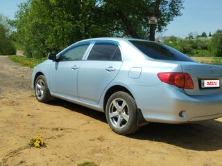 2009 Toyota Corolla X (E140, E150), голубой, 757000 рублей, вид 5