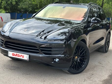 2011 Porsche Cayenne S II (958), чёрный, 2250000 рублей, вид 2