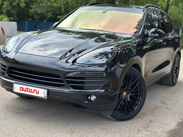 2011 Porsche Cayenne S II (958), чёрный, 2250000 рублей - вид 1
