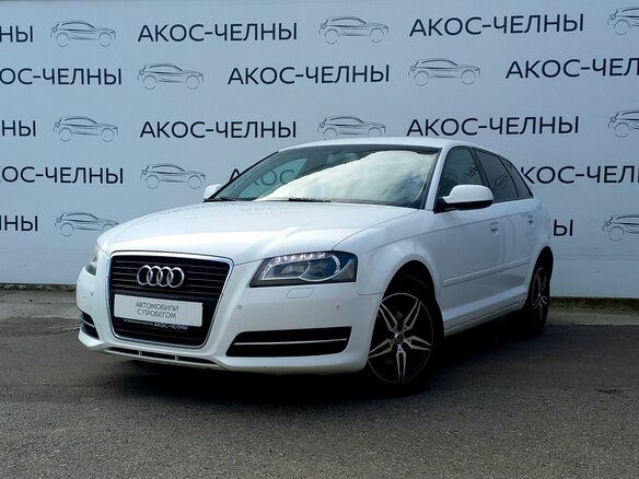 2011 Audi A3 II (8P) Рестайлинг 2, белый