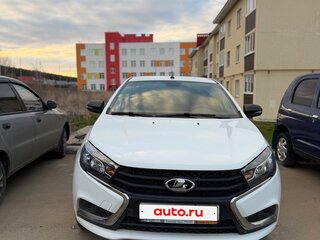 2020 Lada (ВАЗ) Vesta I, белый, 1000000 рублей, вид 3