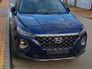 2019 Hyundai Santa Fe IV, синий, 3150000 рублей, вид 1