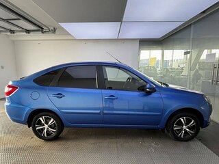 2020 Lada (ВАЗ) Granta I Рестайлинг, синий, 630000 рублей, вид 4