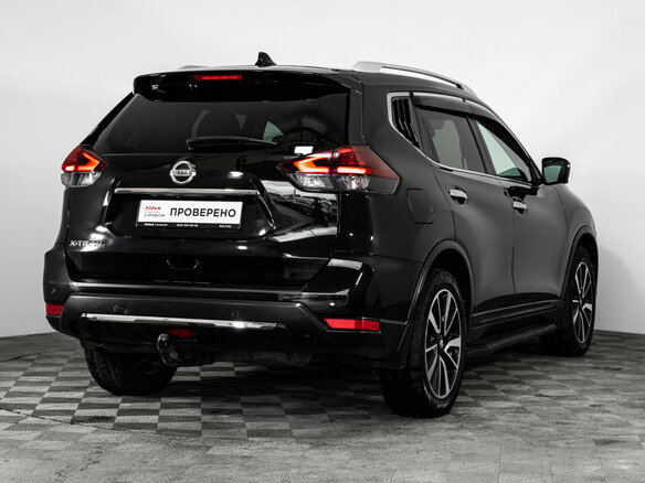 2020 Nissan X-Trail III Рестайлинг, чёрный - вид 4