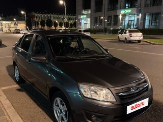 2015 Lada (ВАЗ) Granta I, серый, 420000 рублей, вид 1