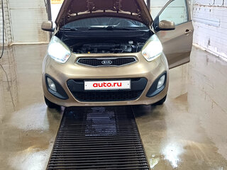 2012 Kia Picanto II, коричневый, 800000 рублей, вид 3