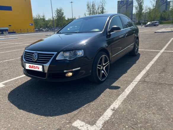 2008 Volkswagen Passat B6, чёрный, 640000 рублей