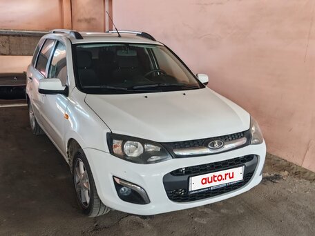 2014 Lada (ВАЗ) Kalina II, белый, 500000 рублей, вид 2