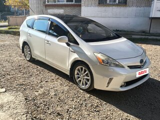 2013 Toyota Prius v (+) I (ZVW40/41), белый, 1499000 рублей, вид 5