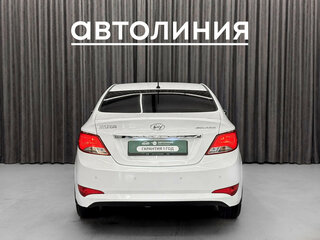 2014 Hyundai Solaris I Рестайлинг, белый, 855000 рублей, вид 3