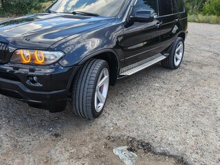 2005 BMW X5 3.0d I (E53) Рестайлинг, чёрный, 1800000 рублей, вид 2