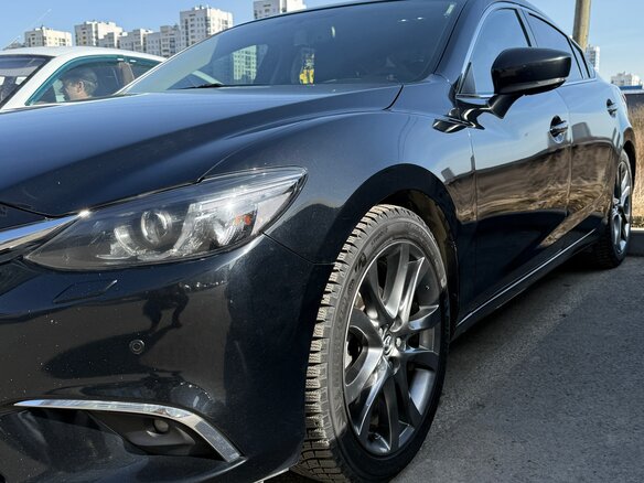 2018 Mazda 6 III (GJ) Рестайлинг, чёрный, 2350000 рублей - вид 6