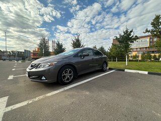 2014 Honda Civic IX Рестайлинг, серый, 1200000 рублей, вид 1