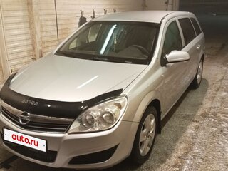2009 Opel Astra H Рестайлинг, серебристый, 420000 рублей, вид 1