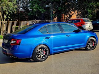 2014 Skoda Octavia RS III, синий, 1790000 рублей, вид 4