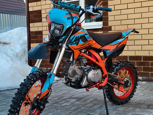 2024 Kayo Evolution YX140EM, красный, 75000 рублей - вид 10