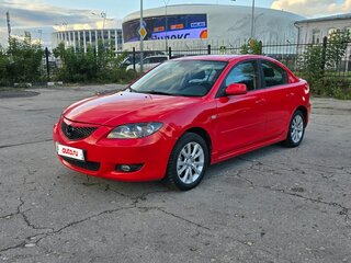 2008 Mazda 3 I (BK) Рестайлинг, красный, 650000 рублей, вид 1