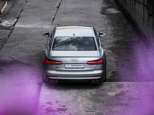 2020 Audi S6 V (C8), серый, 5500000 рублей - вид 5