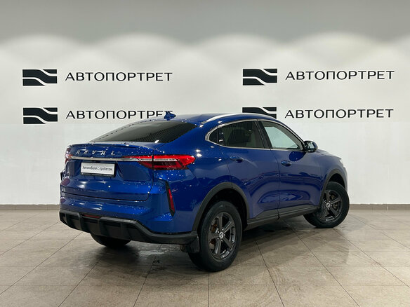 2022 Haval F7x I Рестайлинг, синий - вид 4