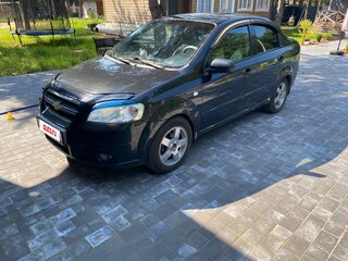 2010 Chevrolet Aveo I Рестайлинг, чёрный, 360000 рублей, вид 1