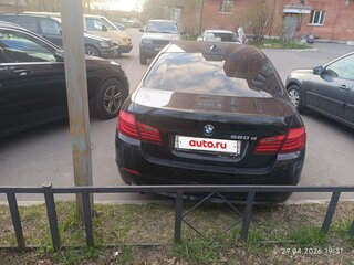 2013 BMW 5 серии 520d VI (F10/F11/F07), чёрный, 1700000 рублей, вид 5