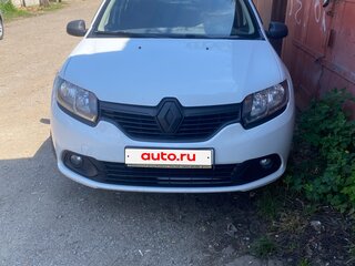 2017 Renault Logan II, белый, 620000 рублей, вид 1