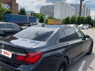 2013 BMW 7 серии Long 740Li xDrive V (F01/F02/F04) Рестайлинг, чёрный, 1500000 рублей, вид 4